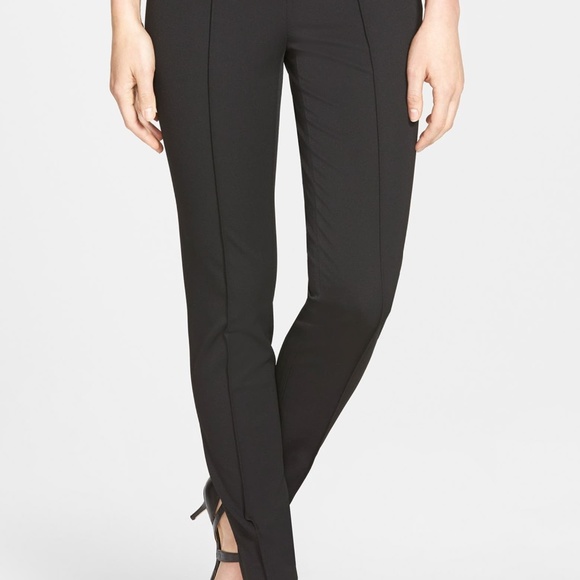Side Zip Stretch Twill Pants VINCE CAMUTO - Picture 2 of 6